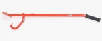 Breaking bar with turning hook, easy execution